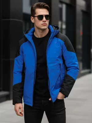 Pánska bunda DSTREET TX5122 MODRÁ