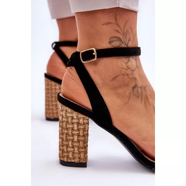  Dámske sandále BOTO SELILA 25446 BLACK 