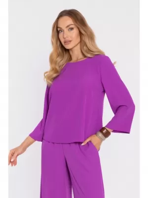 Dámska blúza MOE M905 LAVENDER