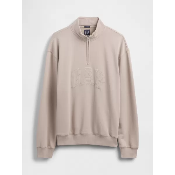  Pánska mikina GAP HALF ZIP 853428-00 QUAIL 