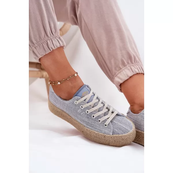  Dámske tenisky LEE COOPER LCW-25-02-3284 LIGHT BLUE 