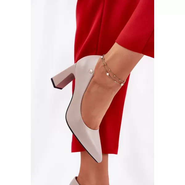  Dámske lodičky VINCEZA 62221 GREY 