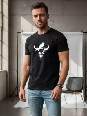 Pánske tričko DSTREET NX060R ČIERNA