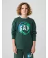 Detská mikina GAP LOGO SWEATSHIRT 406762-01 MOORES GREEN