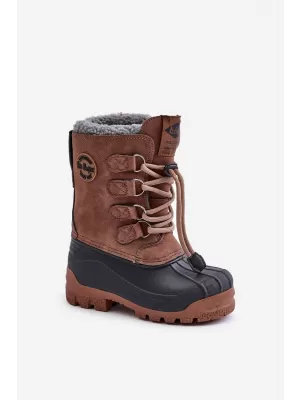 Detské snehule LEE COOPER LCJ-24-44-2842K BROWN