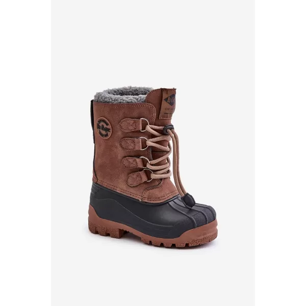  Detské snehule LEE COOPER LCJ-24-44-2842K BROWN 