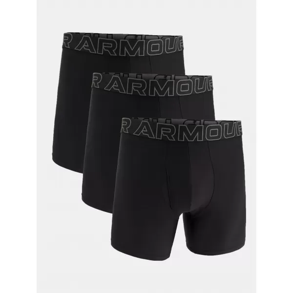  Pánske boxerky UNDER ARMOUR M UA PERF TECH 6IN (3KS) 1383878-001 ČIERNA 