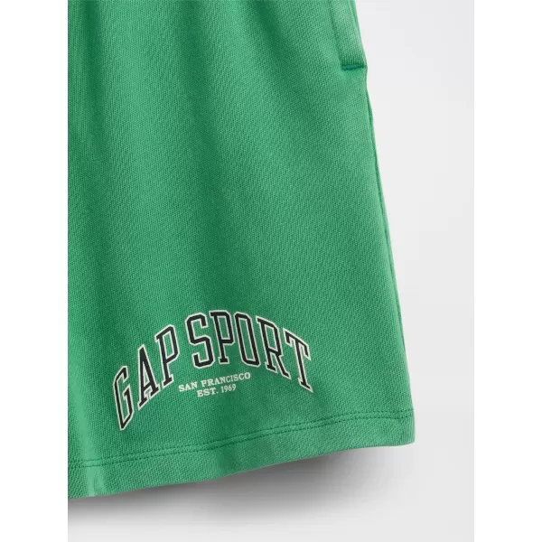  Detské kraťasy GAP LOGO SWEATSHORTS 782454-00 GALLANT GREEN 