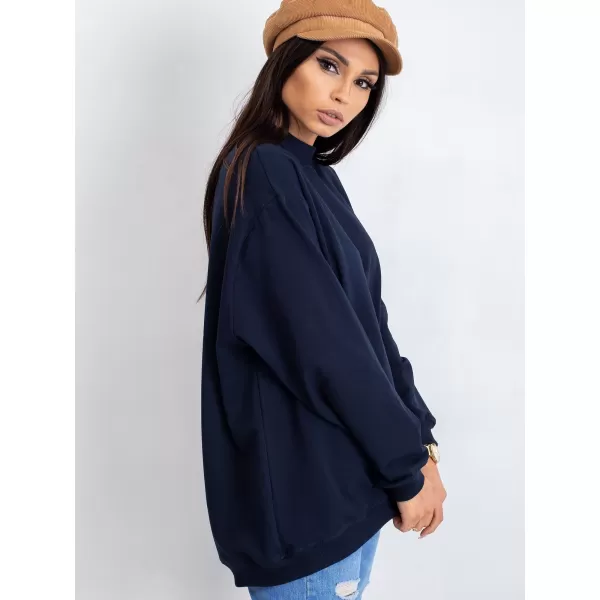  Dámska mikina BASIC FEEL GOOD RV-BL-5185.84P NAVY 
