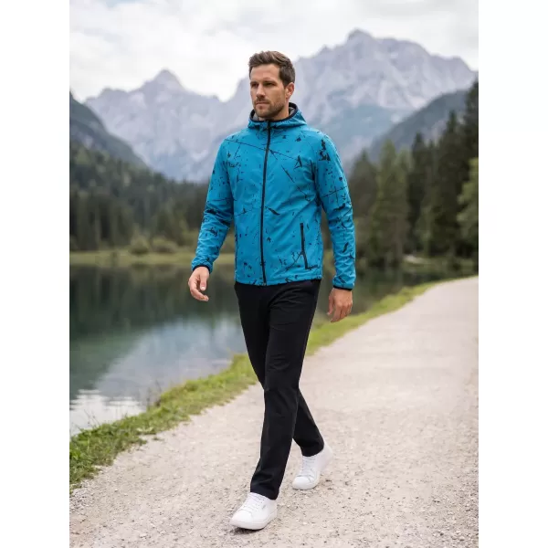  Pánska softshellová bunda premium ALTISPORT VOJ/ALM034JACK01 EMERALD 