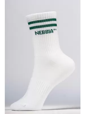 Klubové ponožky do tenisiek CLUB DOR 132 WHITE Nebbia