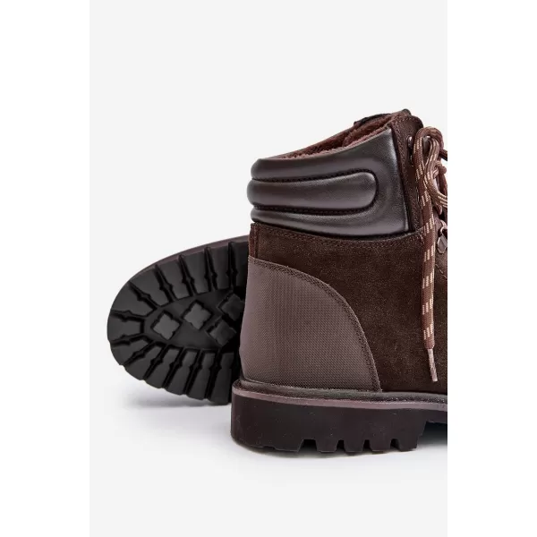  Pánske topánky BIG STAR OO174644 BROWN/BEIGE Big Star Shoes 