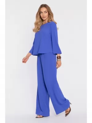 Dámske nohavice MOE M906 BLUE