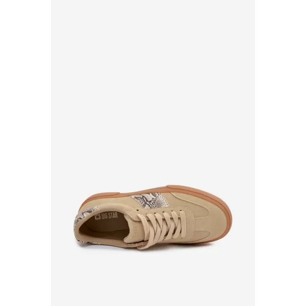  Dámske tenisky BIG STAR TT274298 BEIGE Big Star Shoes 