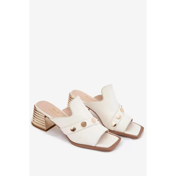  Dámske lodičky D&A CR61-3063 WHITE 