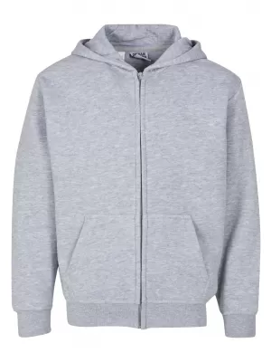 Detská mikina URBAN CLASSICS UCK8003 VRES SIVÝ