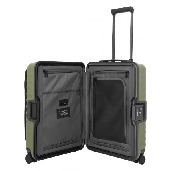  Kufor TITAN Overseas S Front pocket Forest green LESNÁ ZELEŇ 
