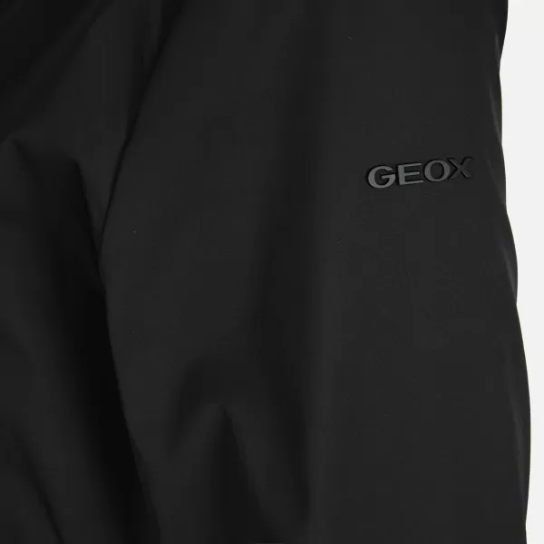  Pánska bunda GEOX AVOLA G014368 ČIERNA 