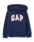 Detská mikina GAP LOGO HOODIE ZIP 259444-03 ELYSIAN BLUE