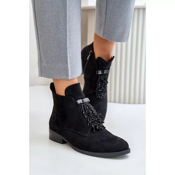  Dámske topánky S.BARSKI HY42-715 BLACK 
