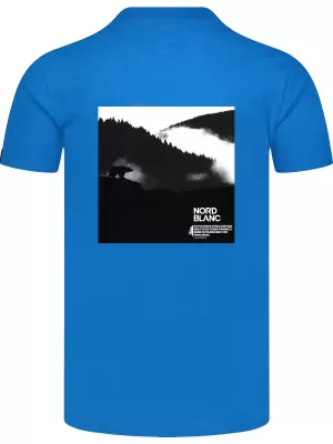 Pánske tričko NORDBLANC NOTHINGNESS NBSMT8150 MODRÁ