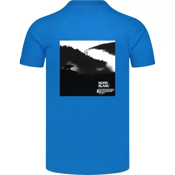  Pánske tričko NORDBLANC NOTHINGNESS NBSMT8150 MODRÁ 
