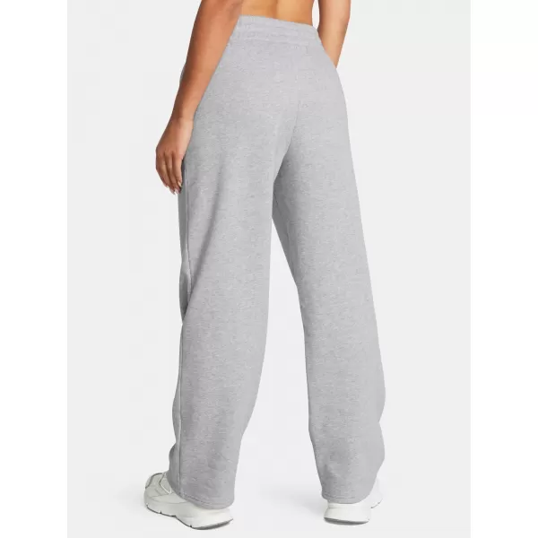  Dámske športové nohavice UNDER ARMOUR UA RIVAL FLC STRAIGHT PANT 1381847-011 ŠEDÁ 