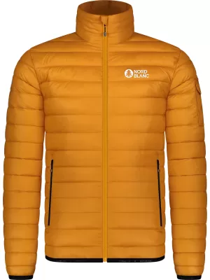 Pánska prešívaná bunda NORDBLANC BURROW NBWJM8261 ORANŽOVÁ