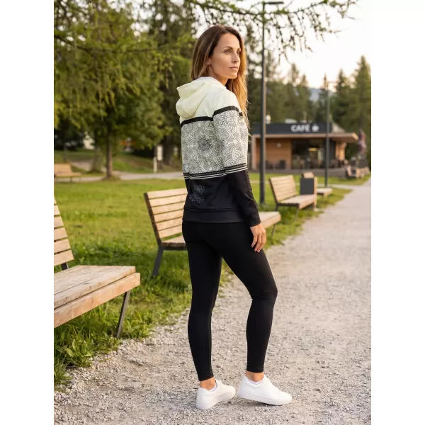  Dámska funkčná mikina premium ALTISPORT VOJ/ALW023MI01 BIELA 