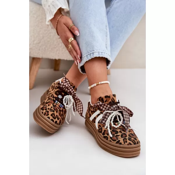  Dámske tenisky BOTO VINNESS 36212 LEOPARD 
