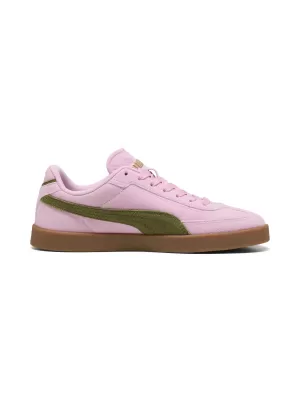 Čižmy PUMA CLUB II ERA SUEDE 400717_31 RUŽOVÝ LESK/OLIVOVO ZELENÁ