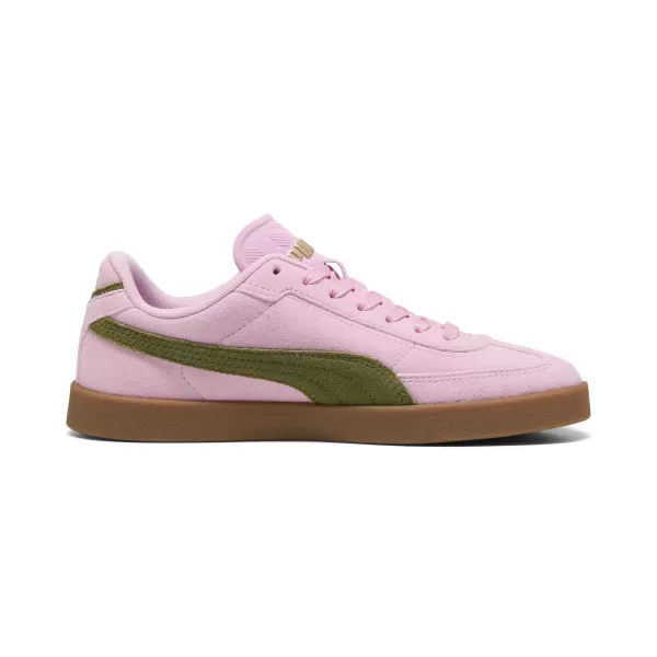  Čižmy PUMA CLUB II ERA SUEDE 400717_31 RUŽOVÝ LESK/OLIVOVO ZELENÁ 
