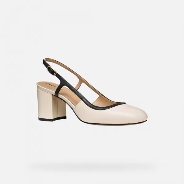  Dámske topánky GEOX VIRNILISA 65 G013226 SMOTANOVÁ 
