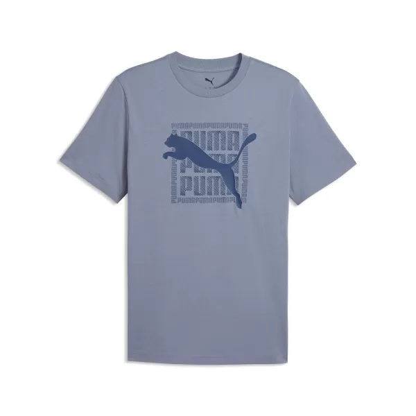  Pánske tričko PUMA GRAPHIC TEE 691775_65 ŠEDÁ OBLOHA 