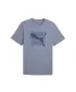 Pánske tričko PUMA GRAPHIC TEE 691775_65 ŠEDÁ OBLOHA
