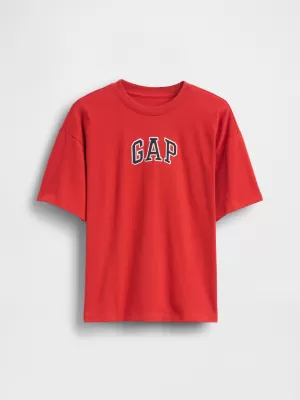 Detské tričko GAP ORIGINAL LOGO TEE 782451-03 TOMATO SAUCE