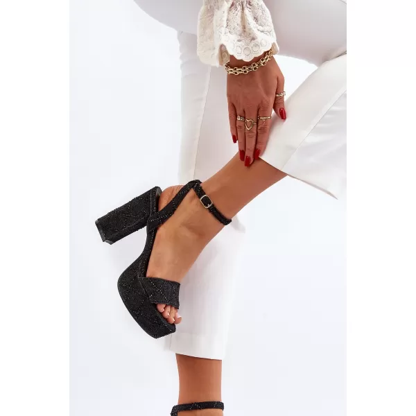  Dámske sandále BOTO ACRANA 30165 BLACK 