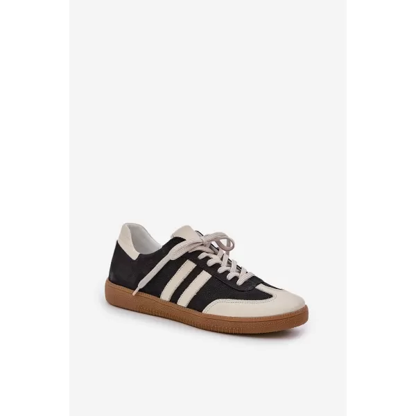  Dámske tenisky ZAZOO N1068 BLACK 
