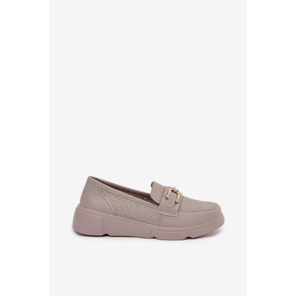  Dámske mokasíny VINCEZA 88007 BEIGE 