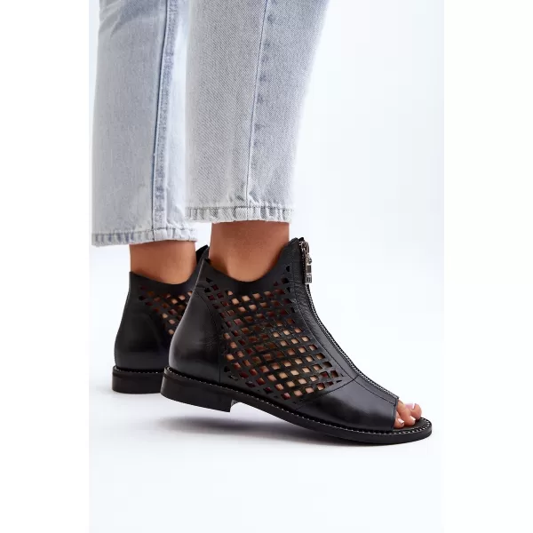 Dámske sandále ZAZOO 977/L BLACK 
