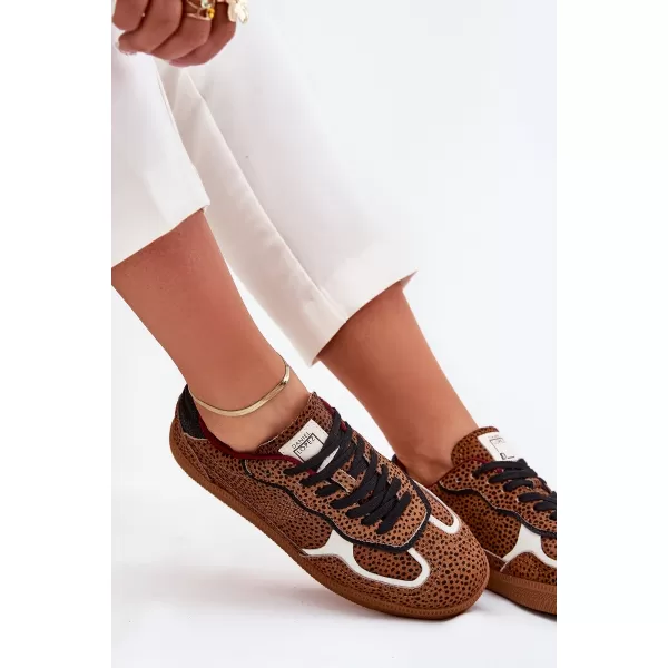  Dámske tenisky LOPEZ JUST DARE SS2D4016 BROWN/BEIGE Daniel Lopez Just Dare 
