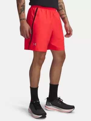 Pánske kraťasy UNDER ARMOUR UA LAUNCH 7'' SHORTS 1382620-714 ČERVENÁ