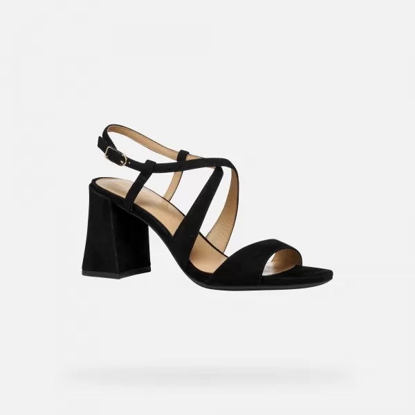  Dámske topánky GEOX NEW ERAKLIA 80 T01 G012893 ČIERNA 