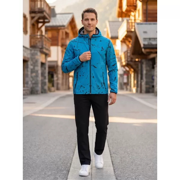  Pánska softshellová bunda premium ALTISPORT VOJ/ALM034JACK01 EMERALD 