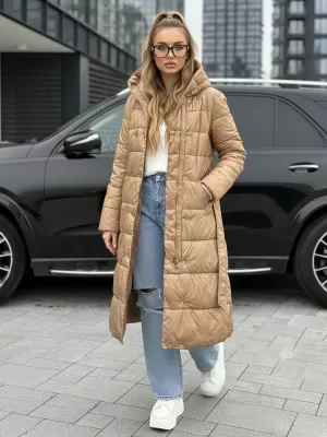 Dámska bunda DSTREET TY5480 HNEDÁ