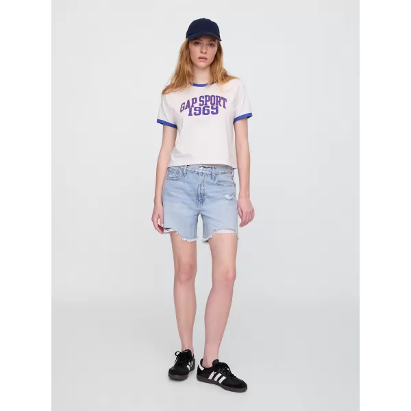  Dámske tričko GAP LOGO TEE 781556-01 NEW OFF WHITE 