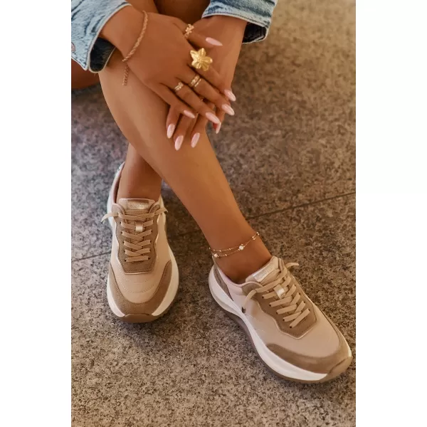  Dámske tenisky BIG STAR RR274A345 BEIGE Big Star Shoes 