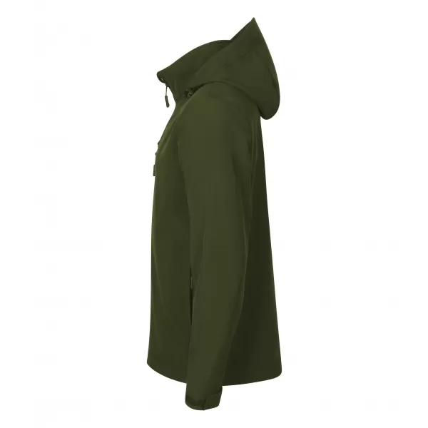  Pánska softshellová bunda ALTISPORT NoPrint NP/ALM845 MILITARY 