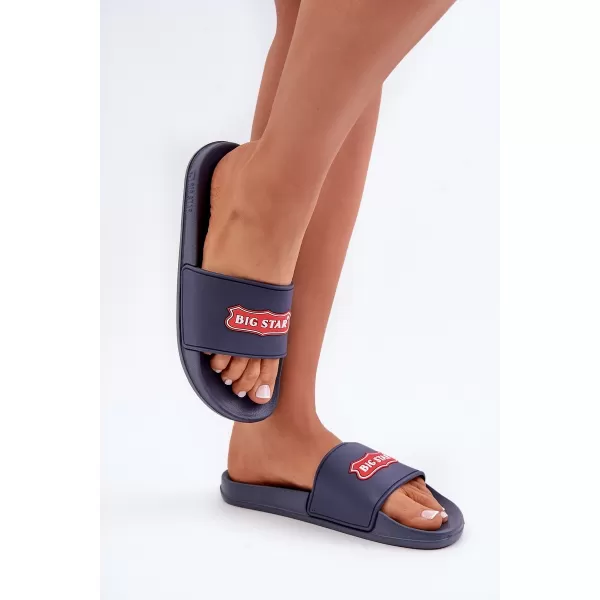  Dámske šľapky BIG STAR OO274039 BLUE Big Star Shoes 
