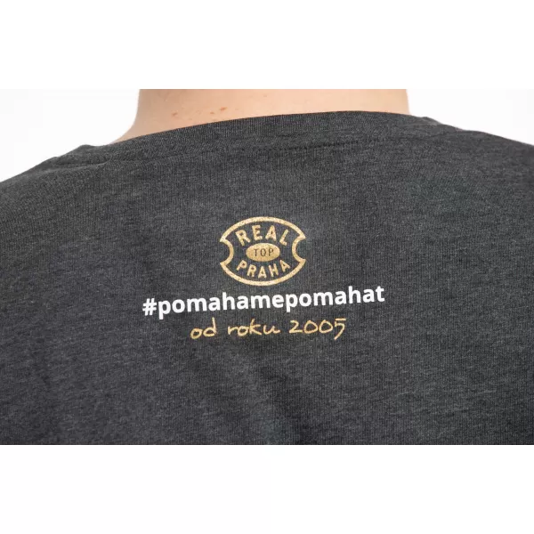  Pánske tričko SAM 73 PROKREPU 004 ŠEDÁ 
